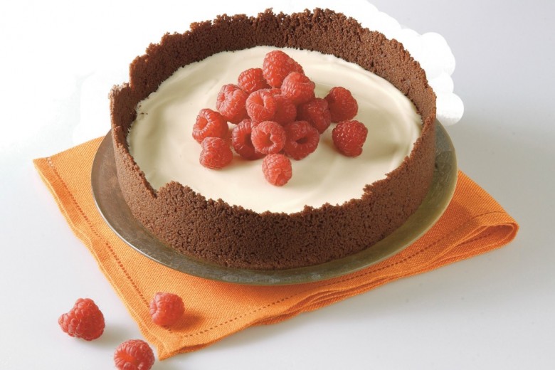 Cheesecake fredda senza gelatina