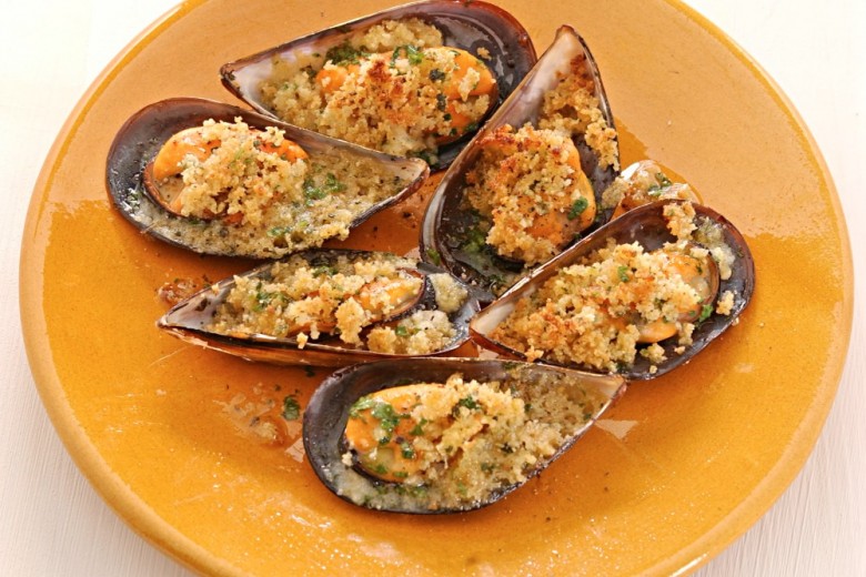 Cozze gratinate