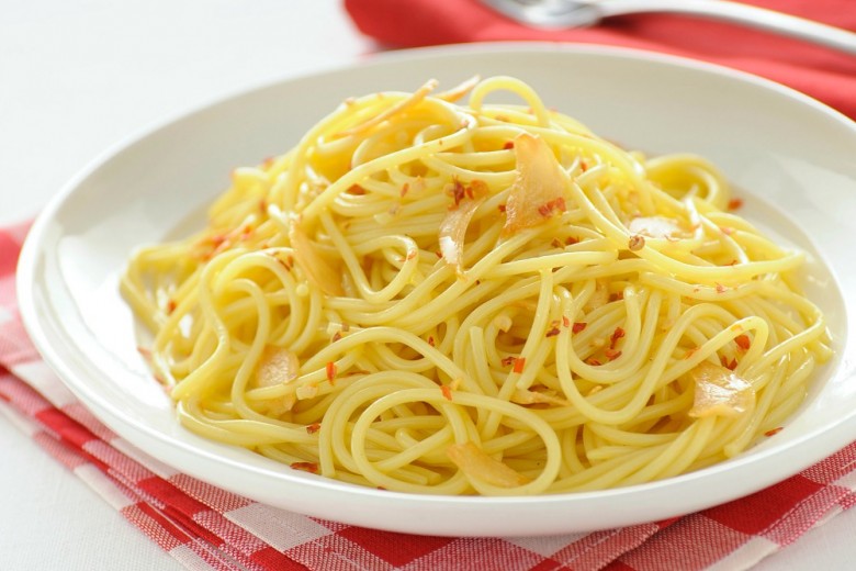 Spaghetti aglio, olio e peperoncino
