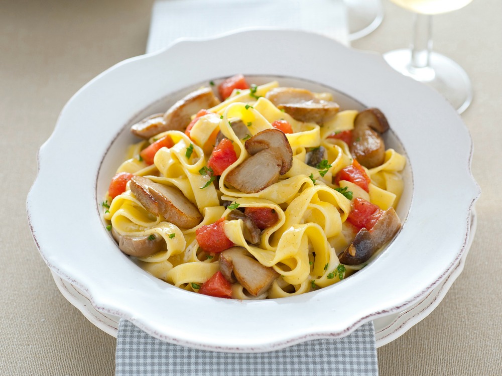 Tagliatelle ai funghi porcini Grazia.it