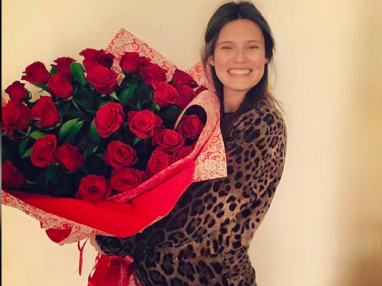 bianca balti gravidanza