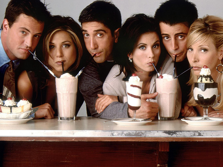 cover cast di firends ieri oggi mobile