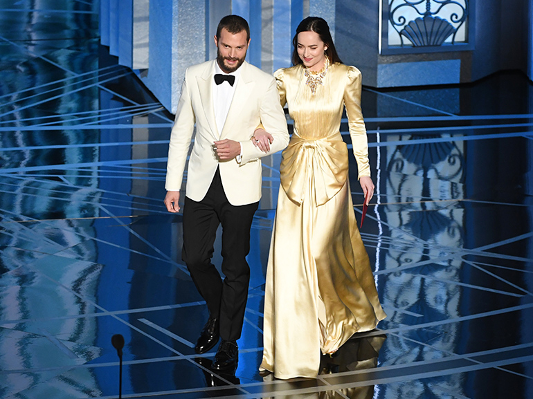 jamie dornan dakota johnson oscar