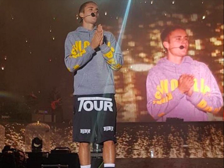 justin bieber tour
