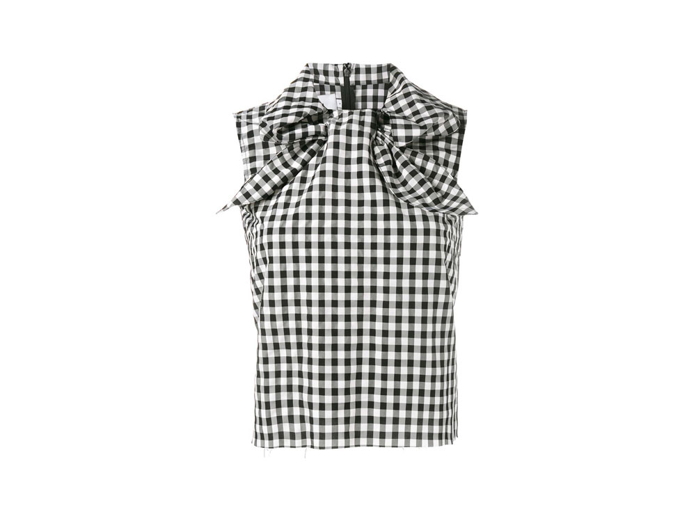 marques-almeida-top-gingham