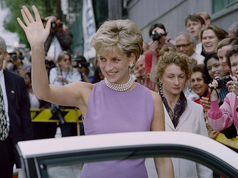 principessa diana saluti