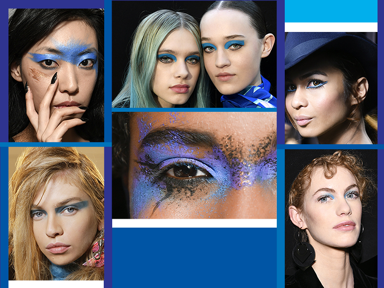 trucco blu la tendenza makeup autunno inverno 2017 2018 collage_mobile