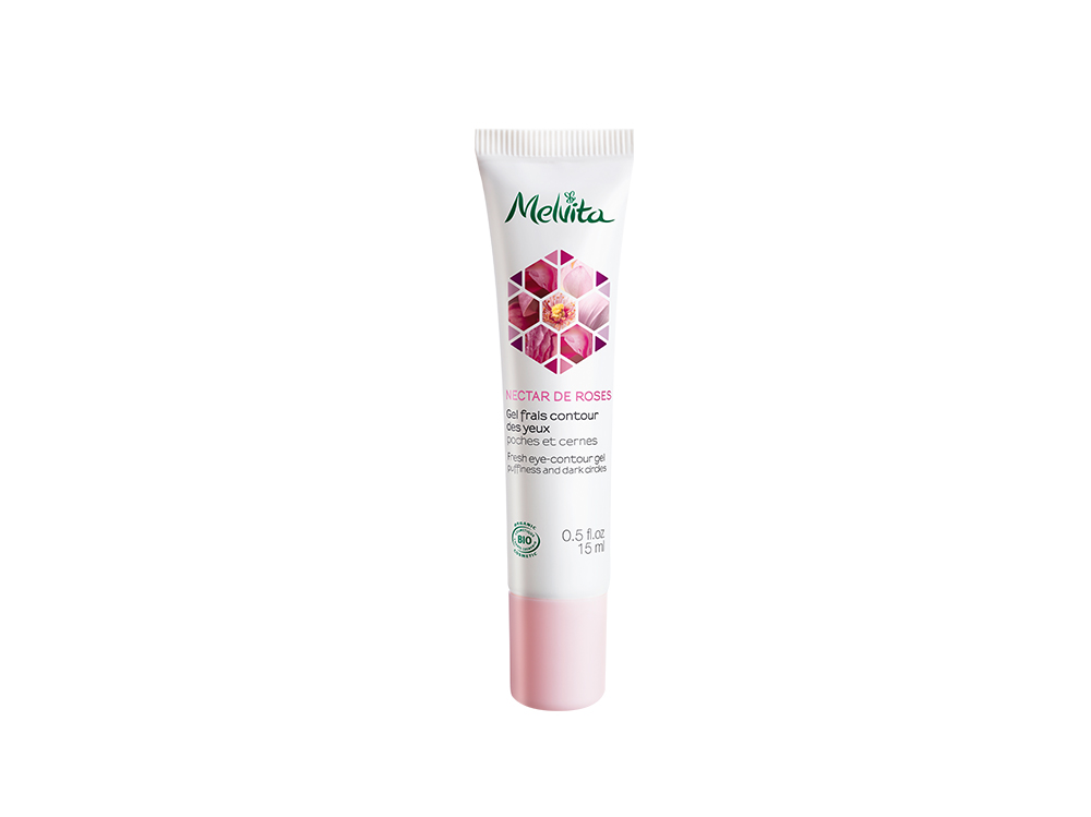 Occhiaie-come-e-perché-si-formano-le-cause-e-i-rimedi-per-combatterle-Gel- contornoocchi-ROSE-NECTAR-Melvita