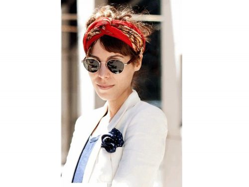 Bandana Foulard A Fascia Capelli Capelli Corti Bandana A Fascia