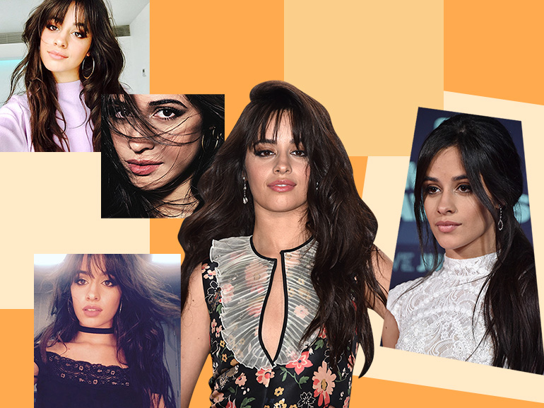 camila cabello capelli make up beauty look collage_mobile