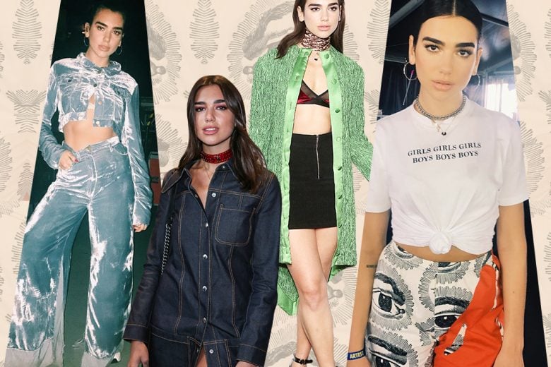 Dua Lipa Style: i look anni 90 della cantante di “New Rules”