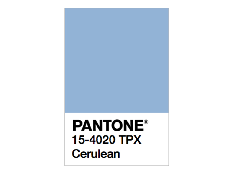 pantone cerulean