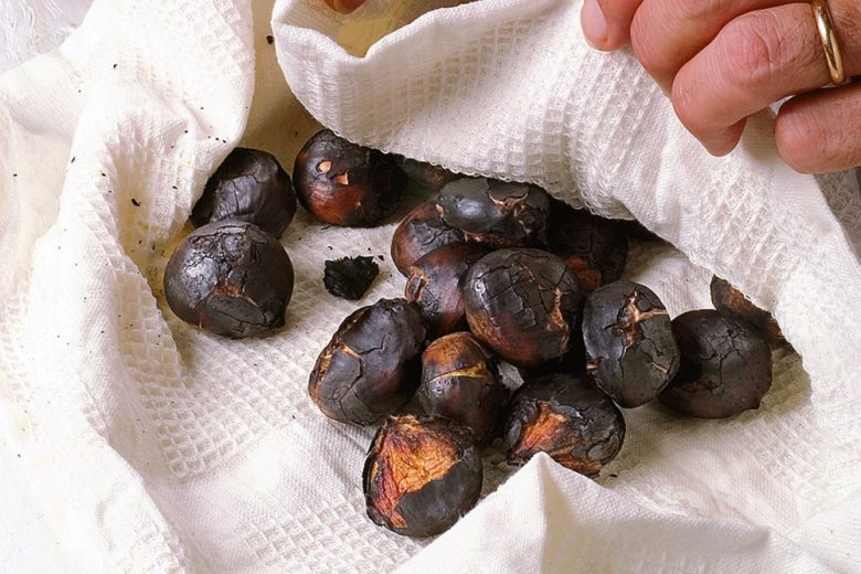 Castagne al forno