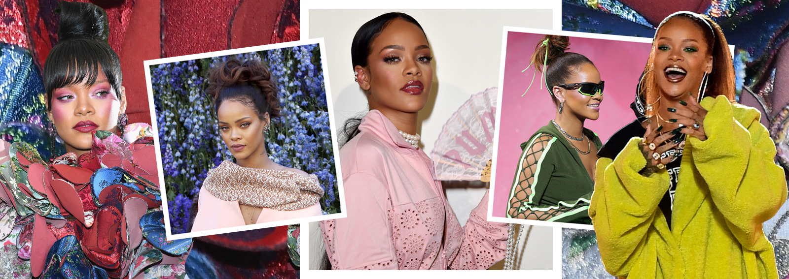 Rihanna beauty look: i trucchi e le acconciature più belle