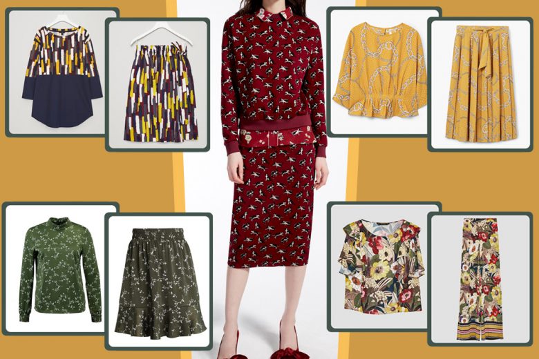Una stampa, due pezzi: 10 completi coordinati per l’autunno