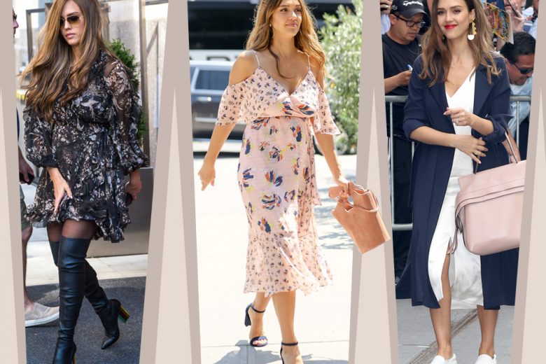 Jessica Alba: stile e look premaman possono andare d’accordo