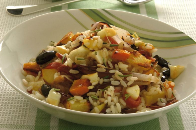 Insalata di riso autunnale