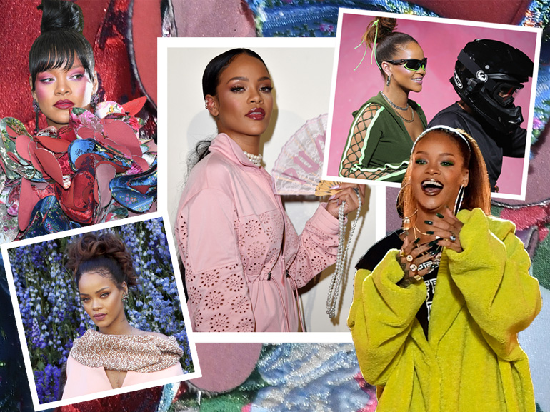 Rihanna beauty look: i trucchi e le acconciature più belle