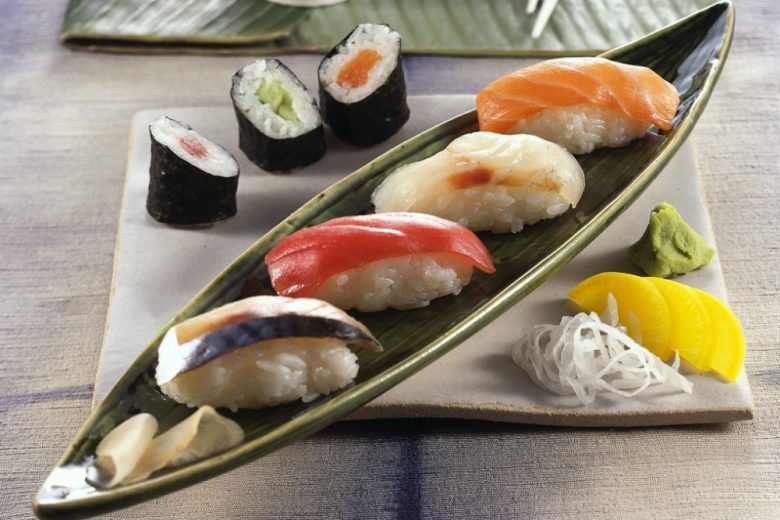 Nigiri sushi e hosomaki