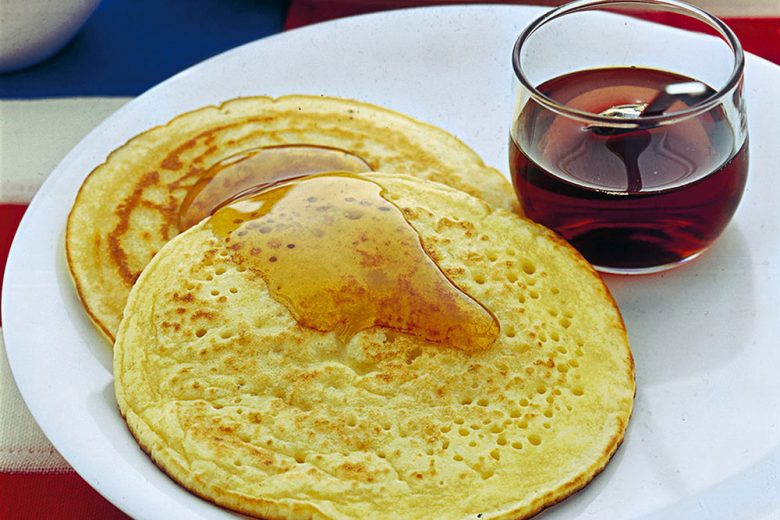 Pancakes allo sciroppo d’acero