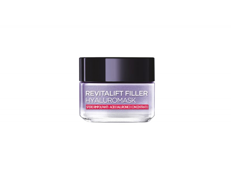 Pelle-in-autunno-i-consigli-della-dermatologa-per-la-corretta-beauty-routine-Revitalift-Filler- Hyaluromask-loreal