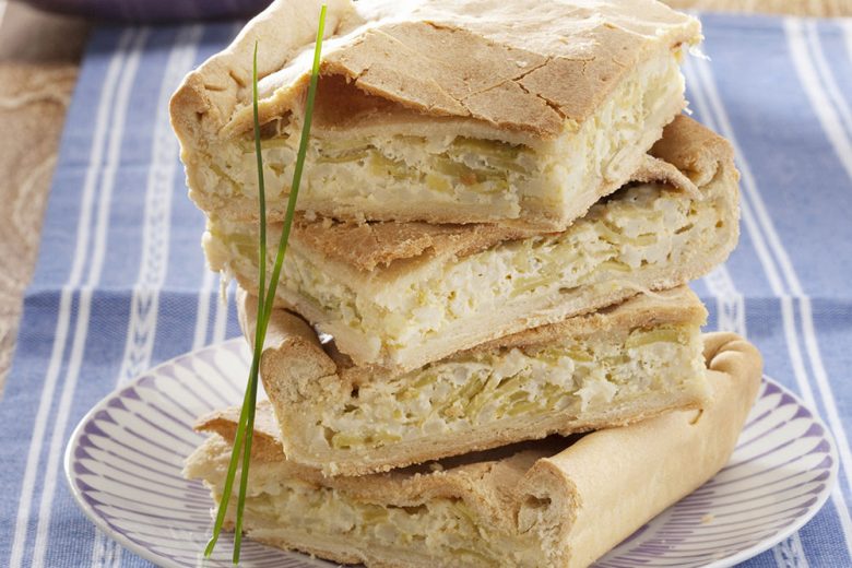 Torta salata di zucchine