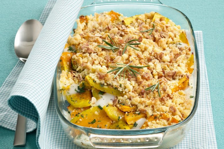 Zucca gratinata al forno