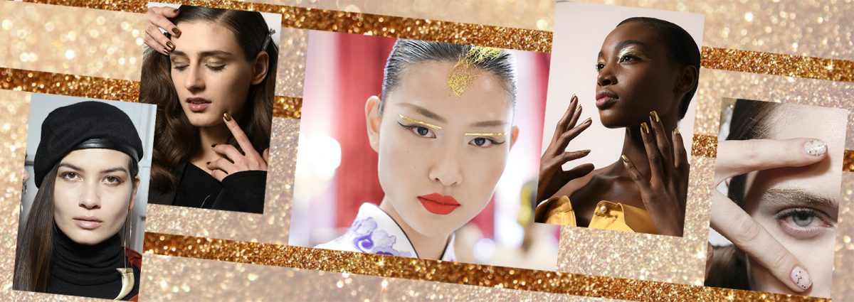 Trucco oro: il golden beauty look è la tendenza del momento