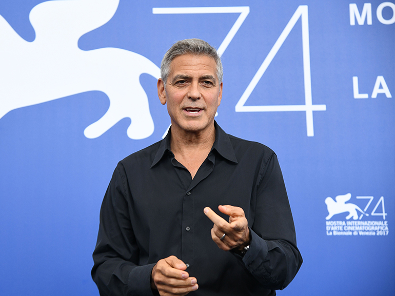 george clooney festival venezia