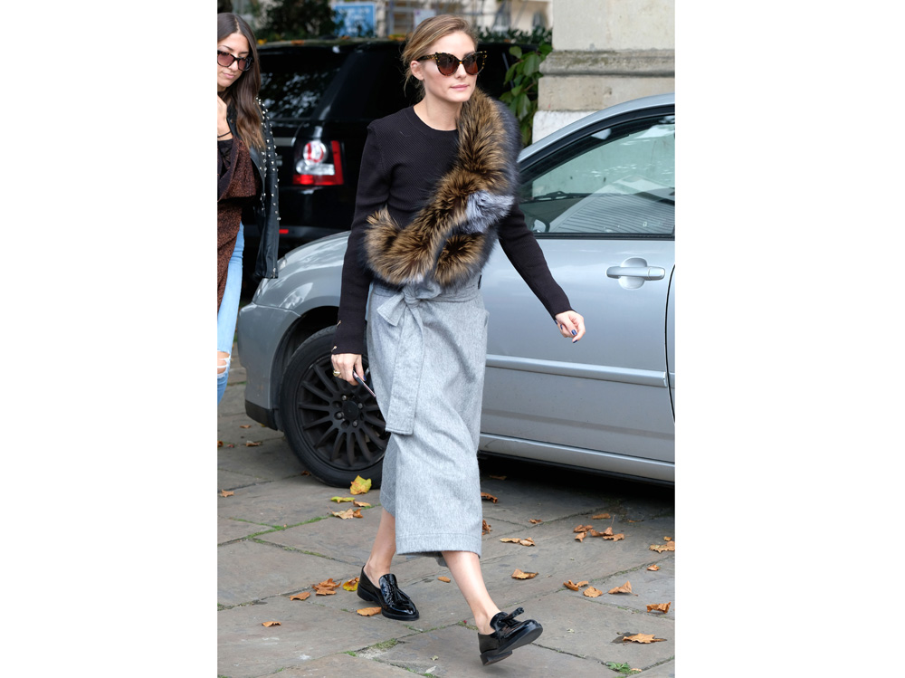 olivia-palermo-gonna-grigia-fur