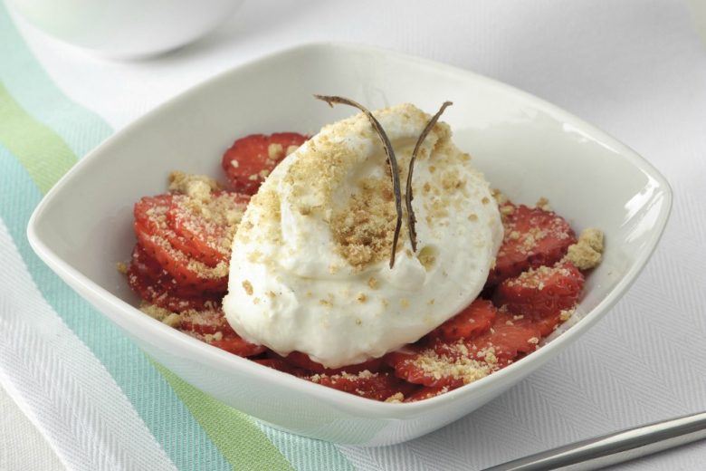 Cheesecake scomposto facile e veloce