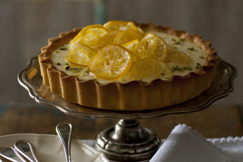 Crostata di ricotta e limone
