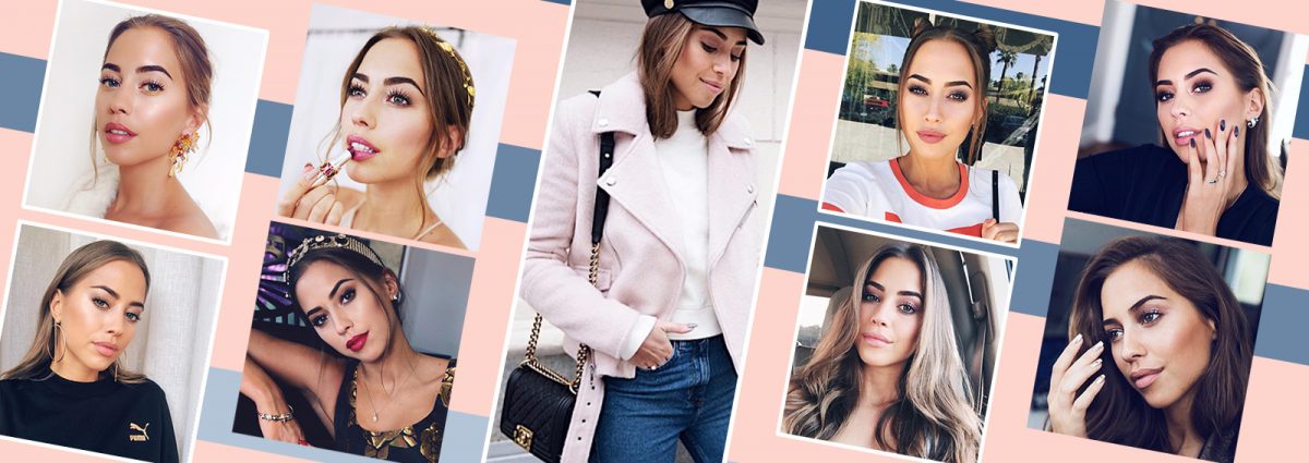 Kenza Zouiten beauty look trucco capelli collage_desktop