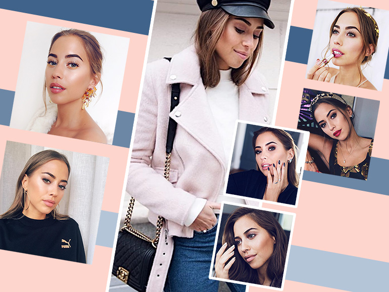 Kenza Zouiten beauty look trucco capelli collage_mobile