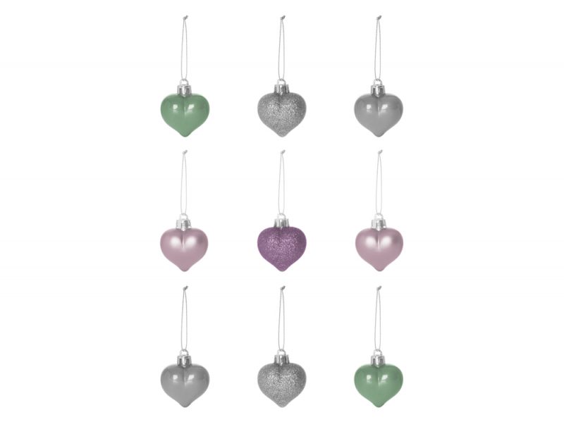 Kimball-1366801-9Pk Heart Multi, Grade ROI-G FRIT-J IB-D, P1, €2.00 $2.50