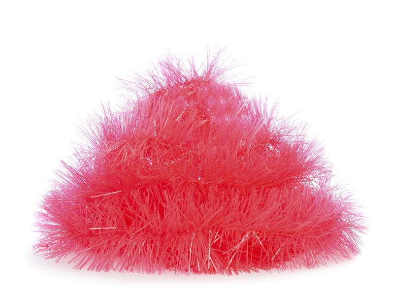 Kimball-2521901-Neon Pink Tinsel on Packing Card, Grade Roi-G FRIT-J IB-D, P1, €1.50 $1.50