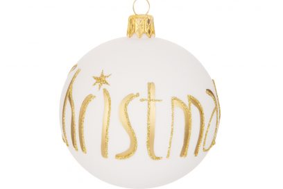 MDM-Boule Gold CHRISTMAS