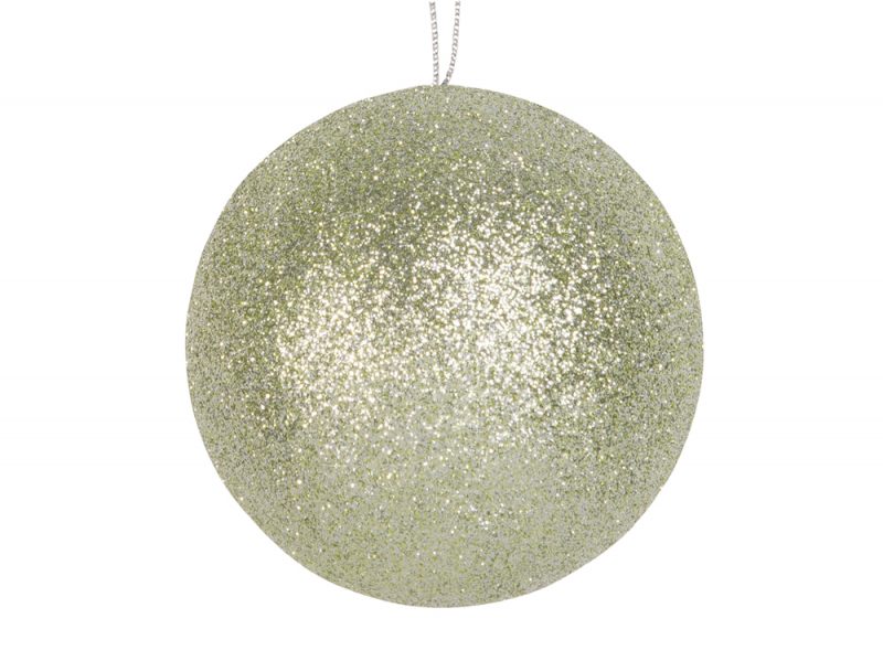 MDM-Boule Vert Clair PAILLETTES