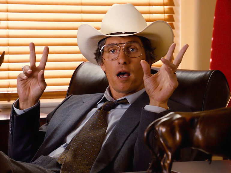 Matthew Mcconaughey cappello marrone