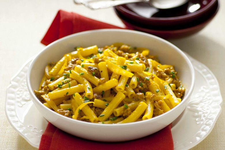 Pasta gialla facile e veloce