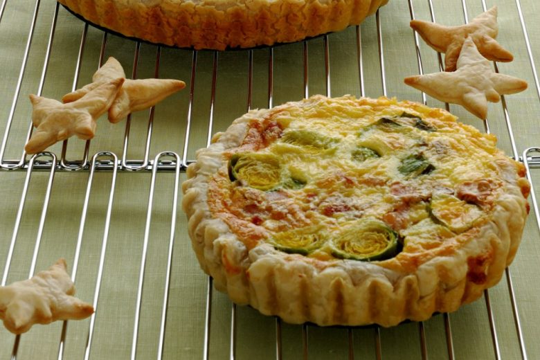 Quiche con cavoletti di Bruxelles