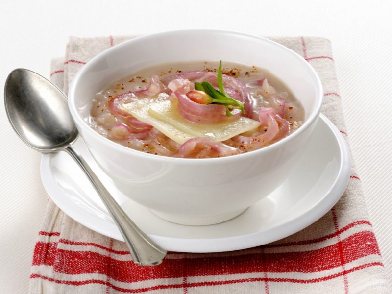 Zuppa di cipolle rosse Grazia.it