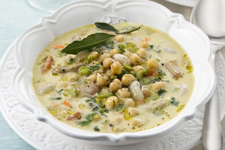 Zuppa di legumi misti