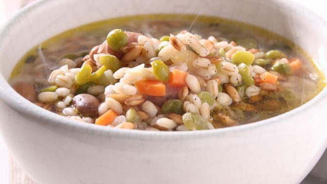 Zuppa Di Orzo E Legumi Secchi Grazia It