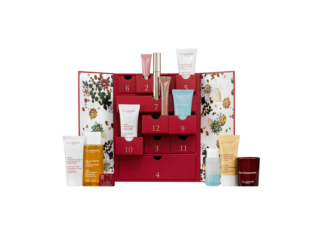 calendario dell’avvento beauty e make up 2017 CLARINS