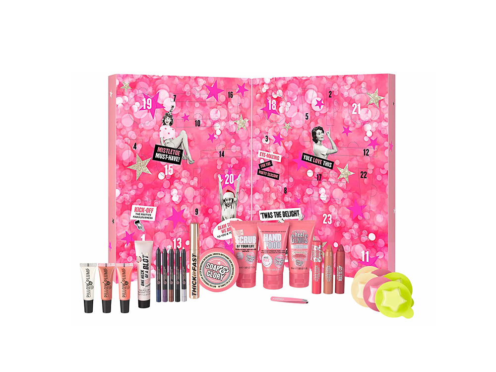 calendario dell’avvento beauty e make up 2017 SOAP AND GLORY