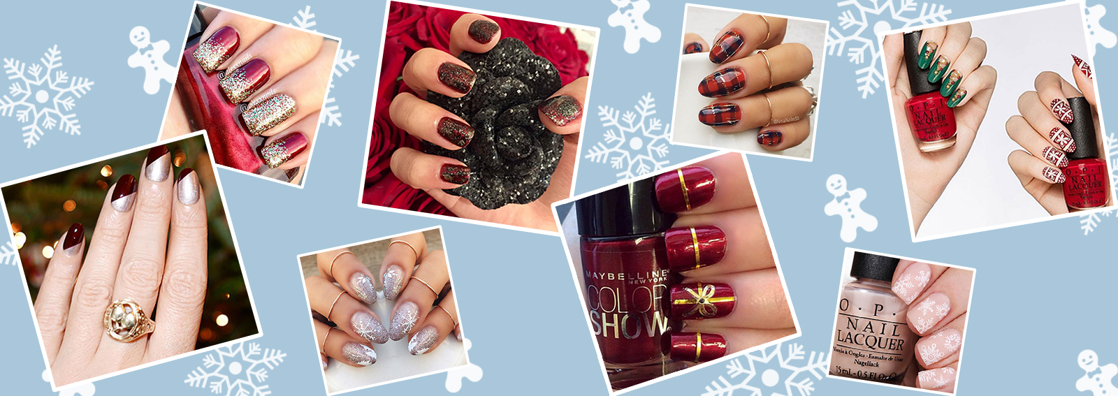Nail art natalizie: le idee più belle da copiare per le feste