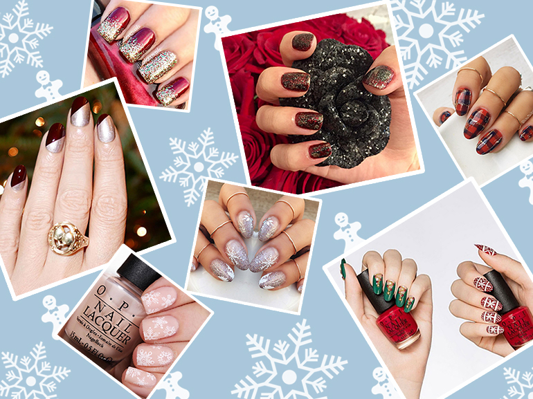 Nail art natalizie: le idee più belle da copiare per le feste