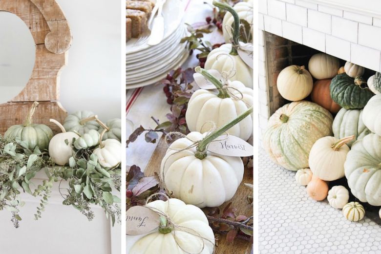 Decorare la casa con le zucche