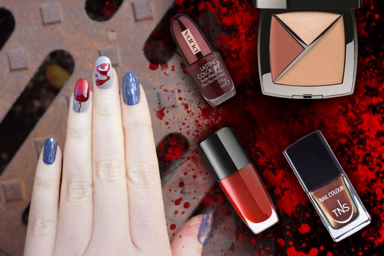 Halloween: la nail art di It creata da Non Solo Kawaii